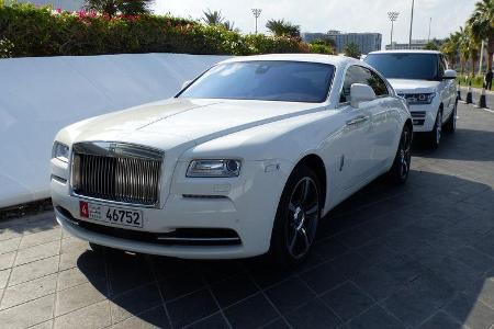 Rolls Royce Wraith - GP Abu Dhabi - Carspotting 2015
