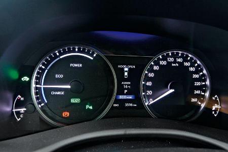 Lexus GS 450h, Rundinstrumente
