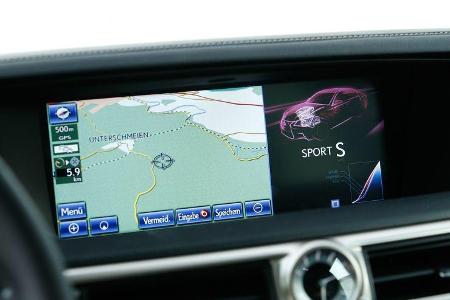 Lexus GS 450h, Bildschirm