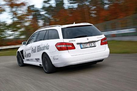 Brabus E4WD Full Electric, Heck