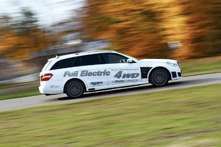 Brabus E4WD Full Electric, Seitenansicht