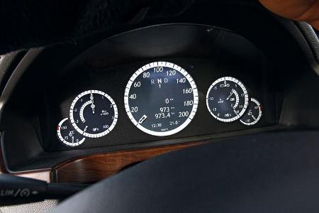 Brabus E4WD Full Electric, Rundinstrumente