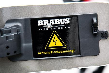 Brabus E4WD Full Electric, Bildschirmanzeige