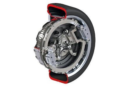 Brabus E4WD Full Electric, Grafik, Rad