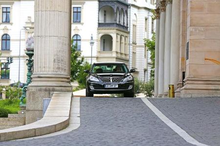 Hyundai Equus, Frontansicht