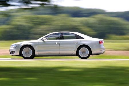 Audi A8 Hybrid, Seitenansicht