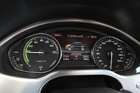 Audi A8 Hybrid, Rundinstrumente