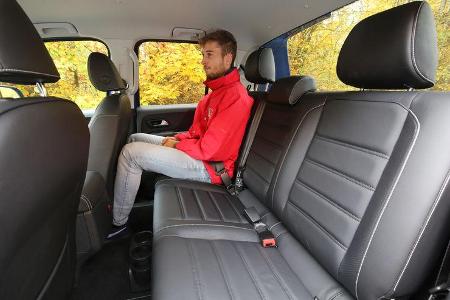 VW Amarok 3.0 TDI, Fondsitze