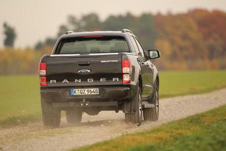 Ford Ranger 3.2 TDCi, Heckansicht