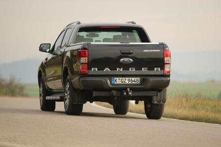 Ford Ranger 3.2 TDCi, Heckansicht