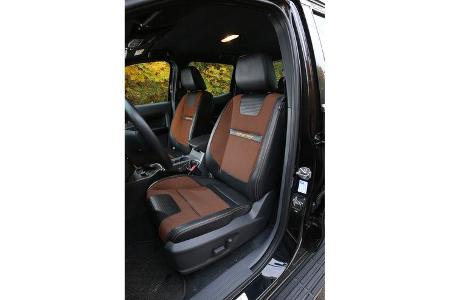 Ford Ranger 3.2 TDCi, Fahrersitz