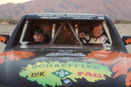 Trophy Truck, Frontansicht, Cockpit