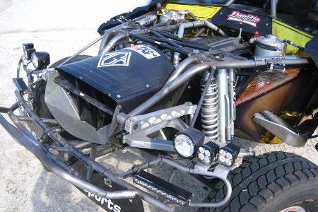 Trophy Truck, Front, Radaufhängung