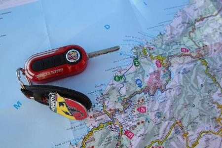Fiat Abarth 695 Tributo Ferrari, Zündschlüssel