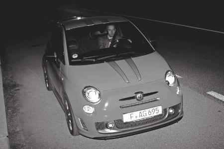 Fiat Abarth 695 Tributo Ferrari, Blitzer