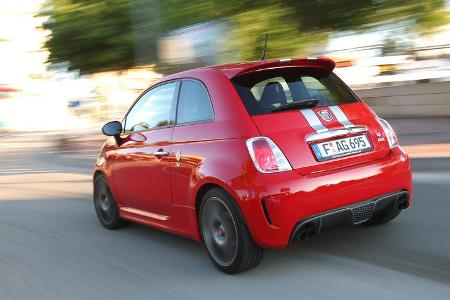 Fiat Abarth 695 Tributo Ferrari, Heckansicht