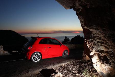 Fiat Abarth 695 Tributo Ferrari, Seitenansicht