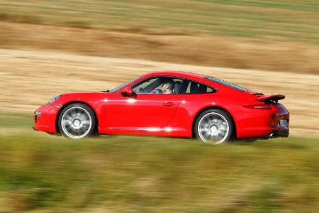 Porsche 911 Carrera, Seitenansicht