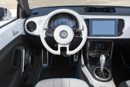 VW E-Bugster, Lenkrad, Cockpit