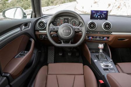 Audi A3 Sportback, Cockpit, Lenkrad