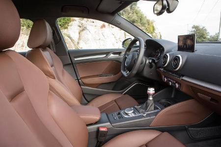 Audi A3 Sportback, Mittelkonsole, Innenraum