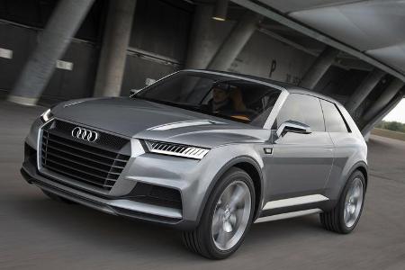 Audi Crosslane, Frontansicht
