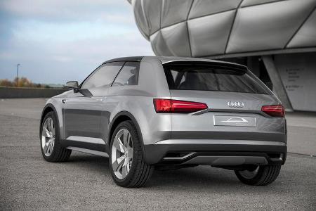 Audi Crosslane, Heckansicht