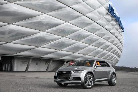 Audi Crosslane, Seitenansicht