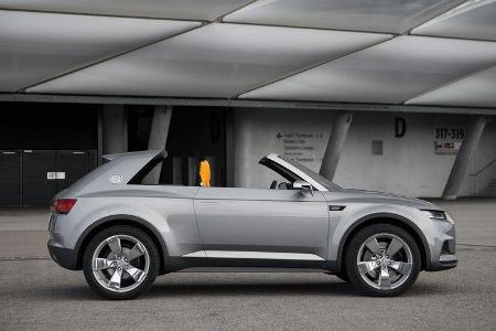 Audi Crosslane, Seitenansicht
