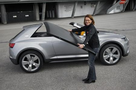 Audi Crosslane, Dach abnehmen