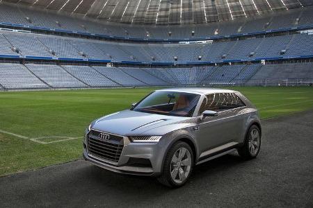 Audi Crosslane, Seitenansicht
