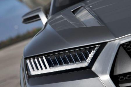 Audi Crosslane, Frontscheinwerfer