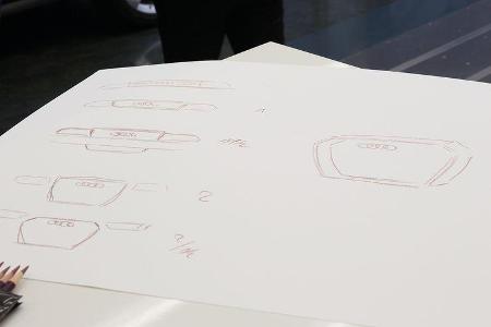Audi Crosslane, Design, Skizzen