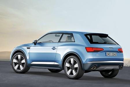 Audi Q2, Heckansicht