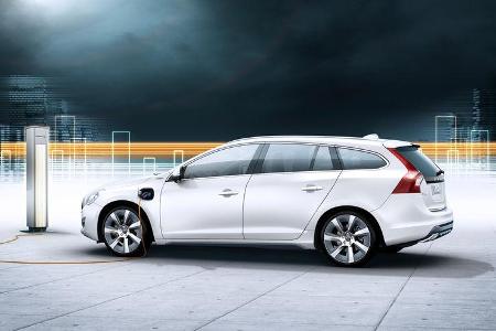 Volvo V60 Plugin Hybrid, Seitenansicht