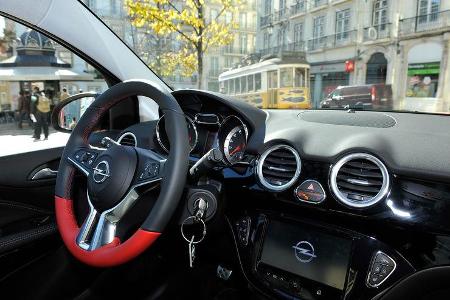Opel Adam, Cockpit, Lenkrad