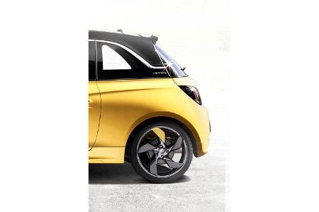 Opel Adam, Heck, Felge
