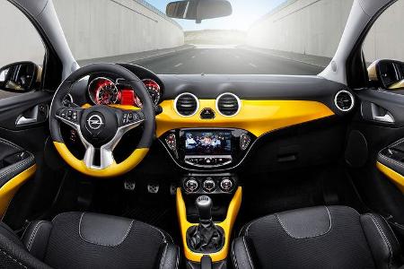 Opel Adam, Innenraum, Cockpit