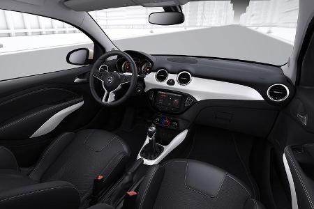 Opel Adam, Innenraum, Cockpit