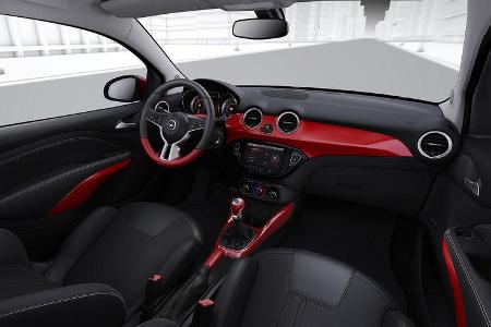 Opel Adam, Innenraum, Cockpit