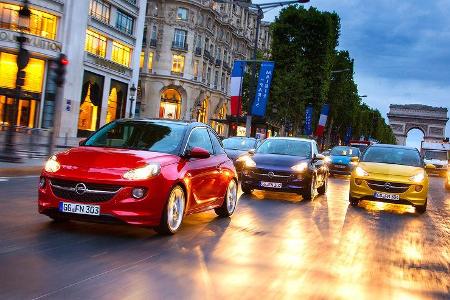 Opel Adam, Innenraum, Cockpit