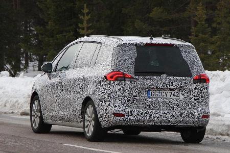 Erlkönig Opel Zafira
