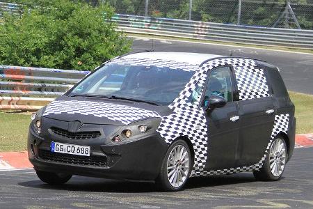 Erlkönig Opel Zafira