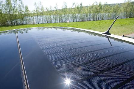 Eco Drive Solartankstellen, Solarzellen