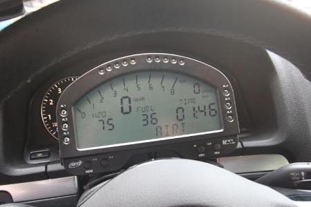 Highspeed-Test, Nardo, ams1511, 391km/h, Mathilda VW Scirocco R, Detail, Tacho