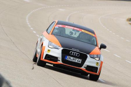 Highspeed-Test, Nardo, ams1511, 391km/h, MTM Audi A1, Frontansicht