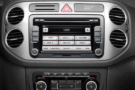 VW Tiguan Radio mit Navieinheit