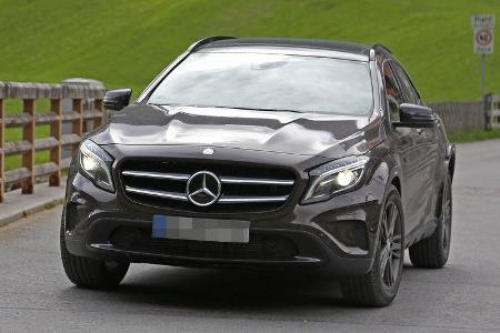 Mercedes GLA Muletto Erlkönig Mercedes GLB