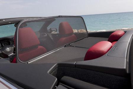 VW Golf Cabrio, Detail, Rücksitze, Hardcover