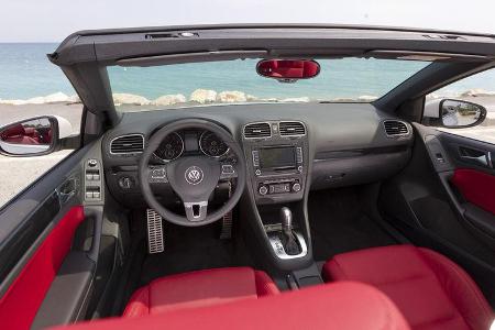 VW Golf Cabrio, Cockpit, Steuerrad